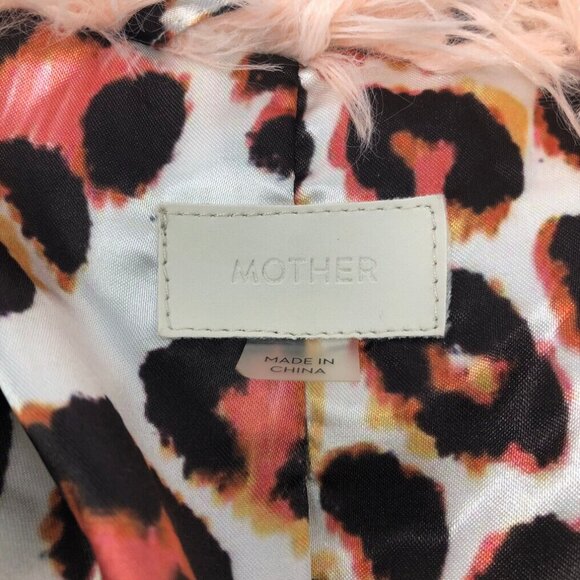 Mother The Boxy Jacket Shaggy Faux Fur Rocket In My Pocket - Picture 9 of 12